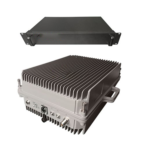  阿拉善右TETRA800数字警用集群数字光纤直放站远近端机